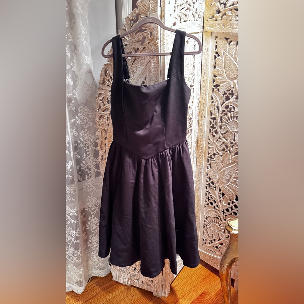 Vixen by Micheline Pitt bombshell swing dress black